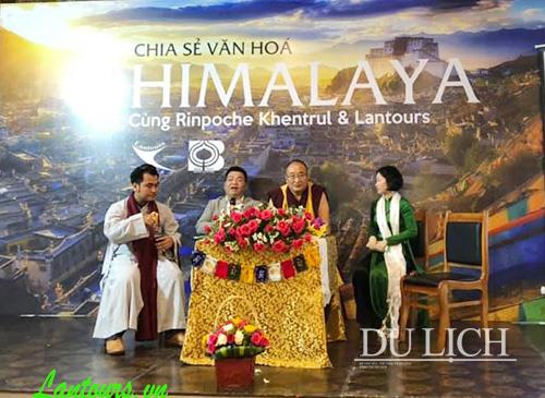Mới đây, Lantours đã có buổi chia sẻ văn hóa Himalaya cùng Đại sư Tây Tạng Khentrul Rinpoche – người được đức Đà Lai Lạt Ma phong tặng danh hiệu bậc thầy Bất bộ phái.